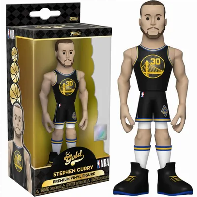 Produktbild von Funko Gold - Premium Vinyl Figure - NBA Golden State Warriors Steph Curry