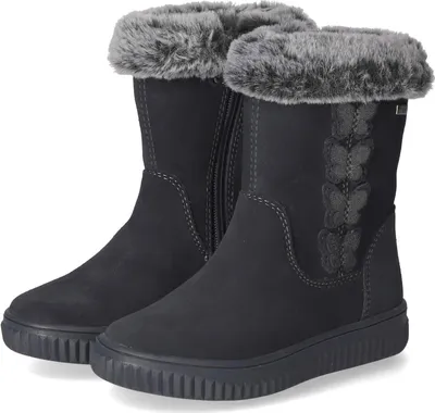 Image de Lurchi Bottines d'hiver pour filles YAIRA Bleu daim Taille : 35