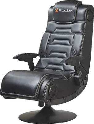 Immagine prodotto di XRocker X Rocker Pro 4.1 - Sedia da gioco per console - Imbottita - Seduta imbottita - Imbottita - Schienale imbottito - Universale - Nero - Nero