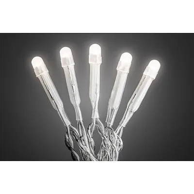 Produktbild von Konstsmide Weihnachtsbeleuchtung  Micro LED Lichterkette gefrostet 100 warmweiße Dioden