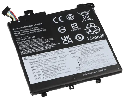 Productafbeelding van Accu geschikt voor Lenovo V330-14ARR, lithium-polymeer, 7,7V, 5070mAh, 39Wh