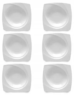 Produktbild von Lubiana Celebration Tiefe Teller 6er Set Porzellan 23 cm