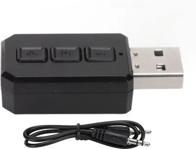 Produktbild von Bluetooth-Adapter 2-in-1 drahtloser Dongel-Empfänger - Desktop-Laptop-TV-Gamingkonsolen.