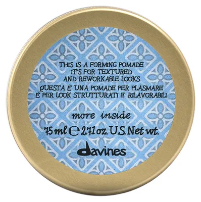 Produktbild von Davines This is a Forming Pomade, Strukturpaste, 75 ml, AQUA / WATER / EAU, BUTYROSPERMUM PARKII BUTTER / BUTYROSPERMUM PARKII (SHEA) BUTTER, CETEARYL..., Paraben, 1 Stück(e)