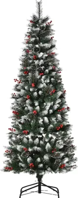 Image de Sapin de Noël artificiel, ignifuge, 360 branches, vert, 15 m