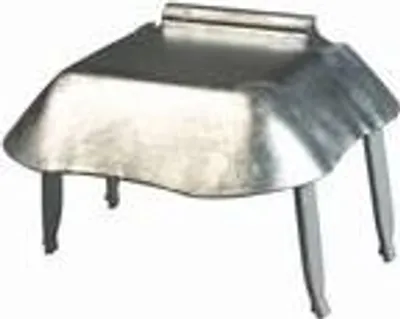 Produktbild von Alberts Auflaufstütze zum Einbetonieren feuerverzinkt 130 x 130 mm
