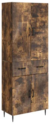 Produktbild von Schrankset 2 pcs Geräucherte Eiche 66 x 34,5 x 89,5 cm