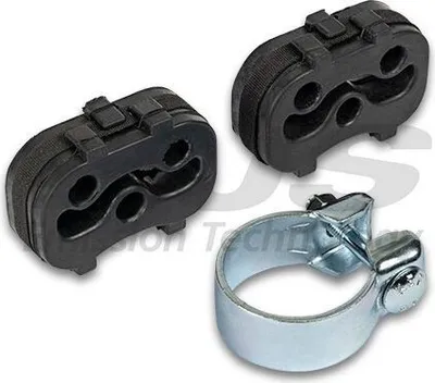 Produktbild von HJS Montagesatz Schalldämpfer Montagesatz Abgasanlage 82 14 9062 für OPEL Corsa D Schrägheck (S07)