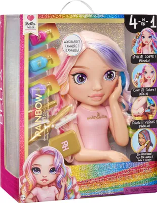 Produktbild von MGA Entertainment Rainbow HIgh Styling Head Playset