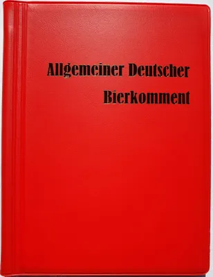 Produktbild von Allgemeiner Deutscher Bierkomment