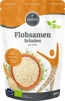Produktbild von BORCHERSFlohsamenschalen 160g