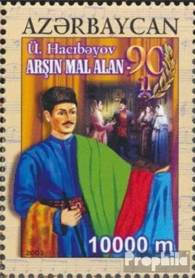 Produktbild von Briefmarken Aserbaidschan 2003 Mi 557 (kompl.Ausg.) postfrisch Operette Der Stoffhändler