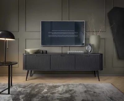 Produktbild von Lowboard Zova RTV-168 schwarz