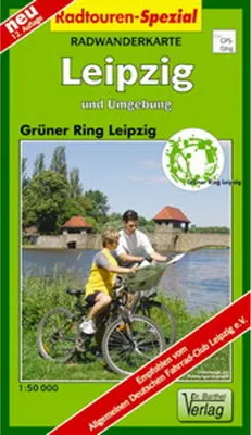 Produktbild von Radwanderkarte Leipzig und Umgebung