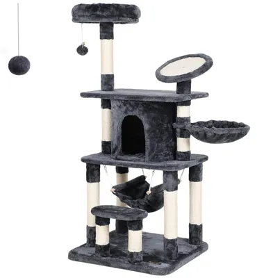Immagine prodotto di Albero per gatti robusto con area giochi