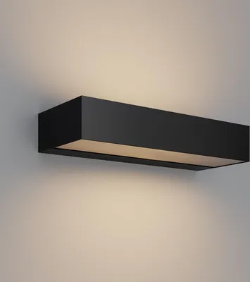 Produktbild von Maytoni Outdoor Wandleuchte Lot LED incl. Graphit aus Aluminum 2730 Lumen 20W für Küche, Schlafzimmer, Wohnzimmer, Esszimmer, Lobby