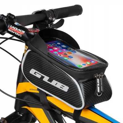 Produktbild von GUB 923 Fahrrad Rahmentasche mit 1.2L Volumen und Smartphonefach
