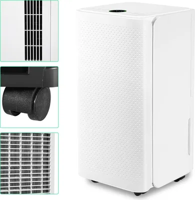 Produktbild von Bettizia Luftentfeuchter Lufttrockner 16L/Tag 2L-Tank, Raumentfeuchter 38dB, 24H Timer Entfeuchter, Dehumidifier