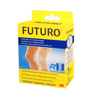 Obrázok produktu pre FUTURO™ Comfort Lift kolenná opierka 76586DABI, veľkosť. S sivá 30,5-36,8 cm, 1 ks.