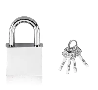 Image de Cadenas de 40 mm avec 4 clés, étanche, en alliage métallique