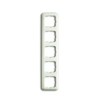 Image de Busch-Jaeger 2515-212 Cadre de recouvrement quintuple Duro 2000 SI blanc
