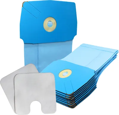Produktbild von MisterVac 10x Staubsaugerbeutel + Hygienefilter kompatibel mit Electrolux-Lux Lux D 768 Royal