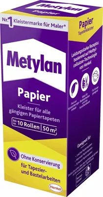 Produktbild von Metylan Tapetenkleister Papier 125g