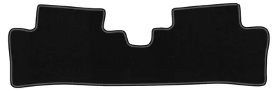 Produktbild von Velours-Fußmatten Hinten für Hyundai i10 II 2013- (Schrägheck) – 2-tlg, Schwarz, passgenau – Wielganizator LUX