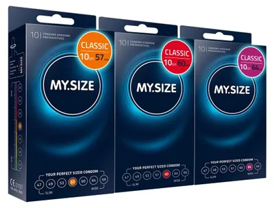 MY.SIZE Zestaw prezerwatyw MY.SIZE rozmiar 4, 5, 6 - 57, 60, 64mm, 3 – zdjęcie 1