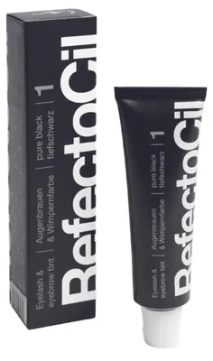 Productafbeelding van RefectoCil - Wimper & Wenkbrauw Verf - 1 Zwart - 15 ml