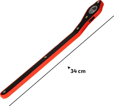Zdjęcie produktu dla HEYNER® Uniwersalna grzechotka do podnośnika samochodowego HEYNER® odwracalna 17 mm podnośnik samochodowy nożycowy grzechotka klucz grzechotka klucz nasadowy klucz nasadowy