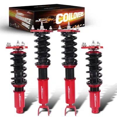 Produktbild von Coilover Fahrwerksset - Tieferlegungsfahrwerk mit einstellbaren Stoßdämpfern - passend für Prelude 1992-2001