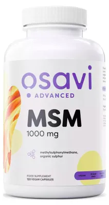 Productafbeelding van MSM – Methylsulfonylmethaan – 2000 mg – 120 veganistische capsules – Osavi