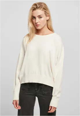 Image de Urban Classics Ladies EcoVero Oversized Basic Sweater whitesand - L