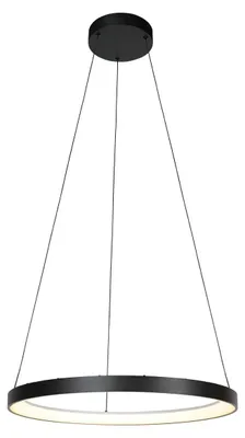 Obrázek produktu pro Závěsné svítidlo - černá - plast kov - Ø 58cm - LED - 4206ZW - Mexlite