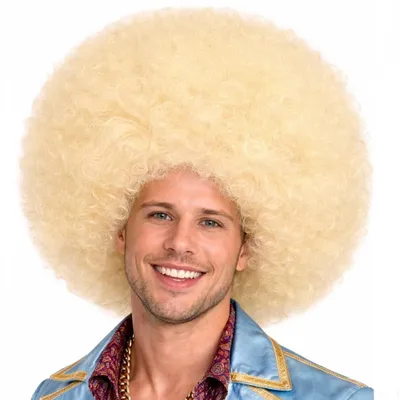 Produktbild von XL Afro-Perücke für Karneval und Partys