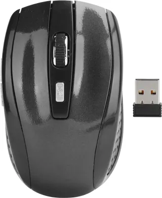 Produktbild von 1600 DPI mit Formdesign Ergonomische Optische Maus für Laptop, PC, Computer, Notebook, 6 Tasten, 1600 DPI, 3 Einstellbare Geschwindigkeit