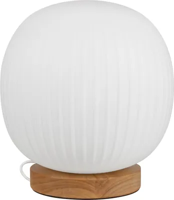 Produktbild von OSRAM 4058075852112 Decor Glass Lantern Tischleuchte E27 Holz 310mm