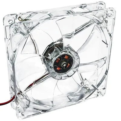 Zdjęcie produktu dla Wentylator systemowy Akyga AW-12A-BR 12cm LED czerwony Molex