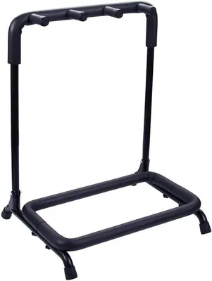 Image de Support pour 3 guitares pliables, présentoir multifonctionnel