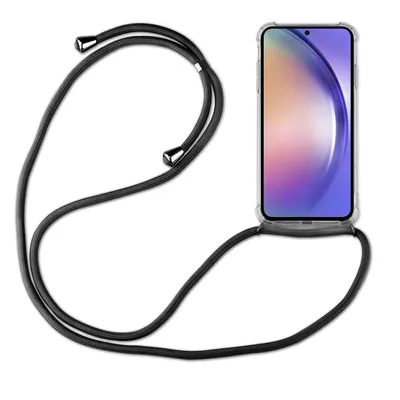 Produktbild von Handykette für Samsung Galaxy A54 5G Handyhülle mit Band Case Hülle mit Kordel Schwarz