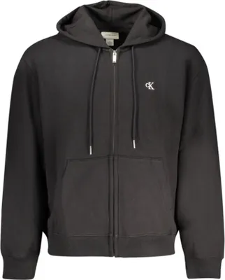 Produktbild von Herren Sweatshirt mit Reißverschluss - Schwarz, Kapuze & Taschen