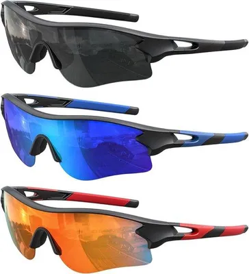 Produktbild von Famanu Sportsonnenbrille UV400 - Gepolarisierte Linsen für Herren und Damen