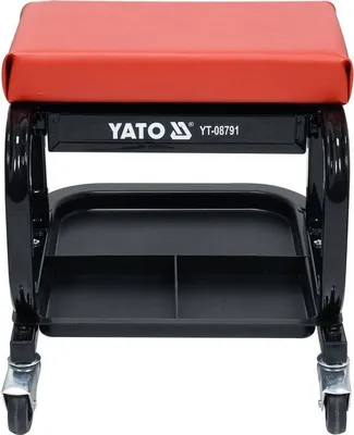 Zdjęcie produktu dla Yato YT-08791, Stal, Czarny, Czerwony, 1 szuf., 150 kg, 4 szt., 360 mm