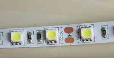 Produktbild von 4475 LED Streifen Kalt Weiß Band Weiß 5 m  IP20 ohne Silikon LED Type 5050-er
