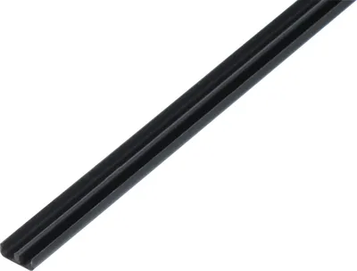 Immagine prodotto di Alberts 499051 Profilo di guida inferiore, in plastica, nero, 1000 x 18 x 5 mm, set da 13