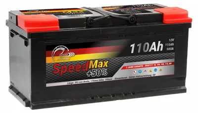 Immagine prodotto di Batteria auto Speed Max L6 110Ah 980A 12V
