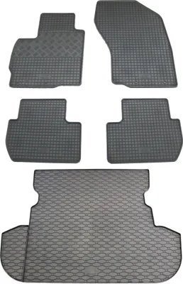 Produktbild von Gummi Fußmatten + Kofferraumwanne für Peugeot 4007, Bj. 2007-