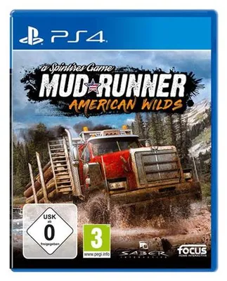 Produktbild von GAME MudRunner - American Wilds Edition, PS4, PlayStation 4, Multiplayer-Modus, E (Jeder)