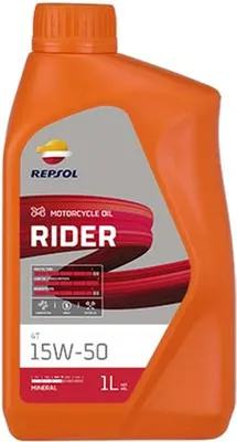Productafbeelding van 4 liter REPSOL 15W-50 Rider 4T motorolie